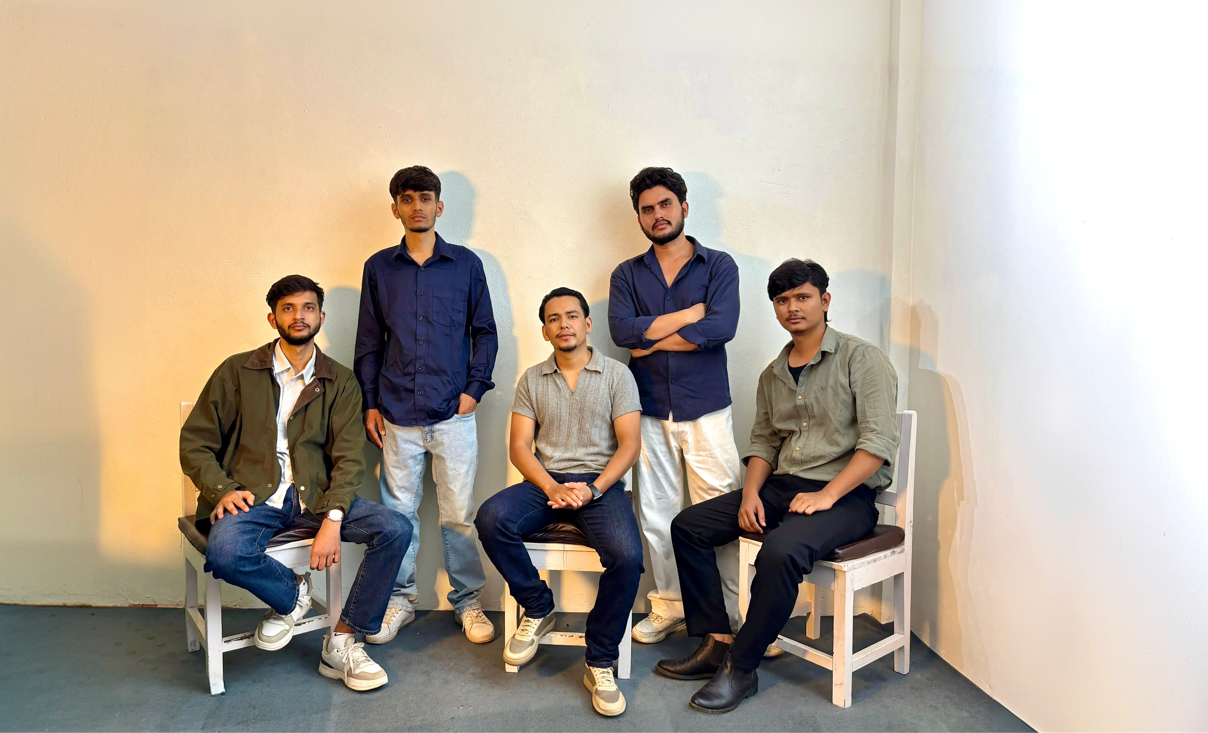 Vasuko’s founding team together at the studio